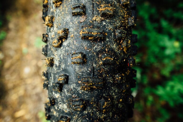 Photo bicycle road tires