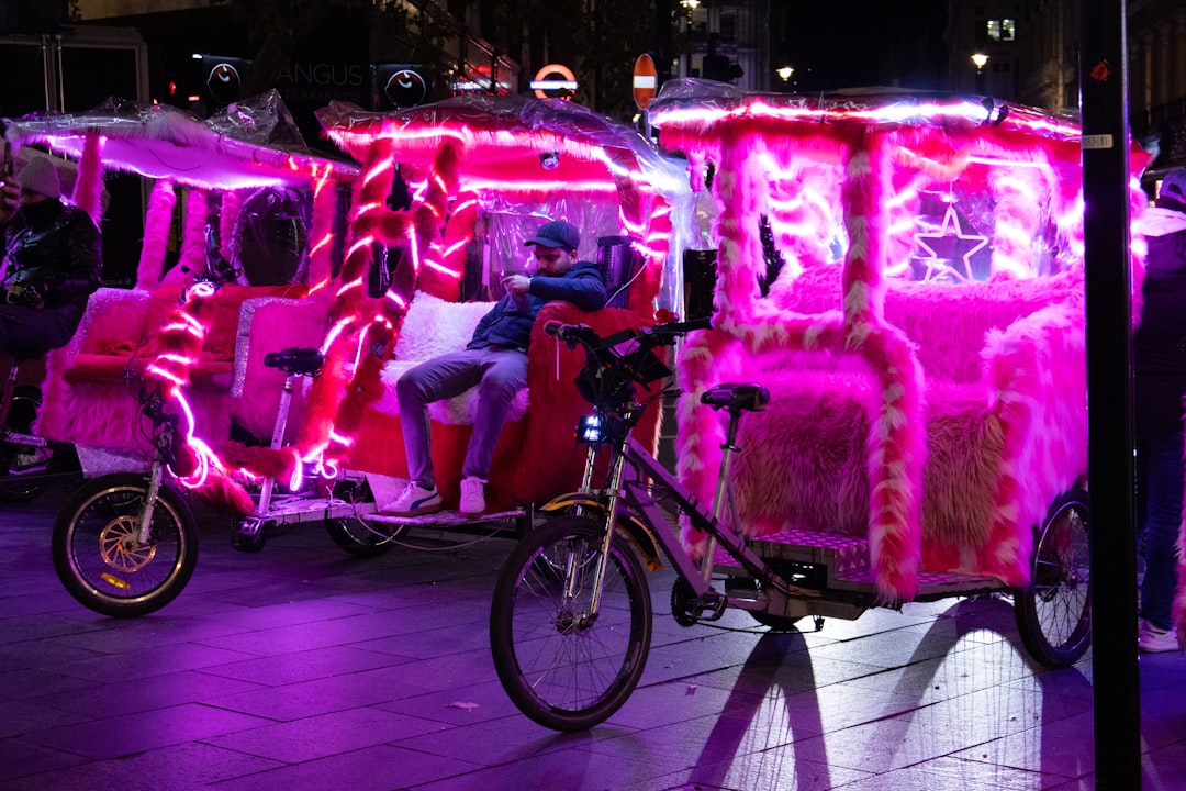 Photo bicycle lights