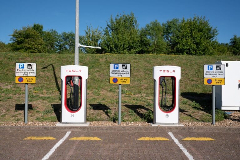 Photo electric charging stations